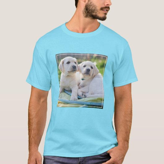 Cutest Baby Animals | Yellow Labrador Retrievers Tシャツ (正面)