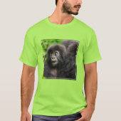 Cutest Baby Animals | Young Mountain Gorilla Tシャツ (正面)
