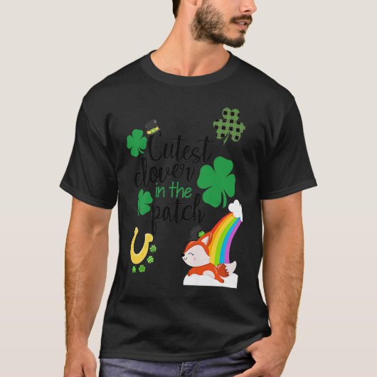 Cutest C In The Patch St Paddy's Day Leprechaun Lu Tシャツ (正面)