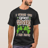 Cutest C in the Patch Teacher Kids St Patricks Day Tシャツ (正面)
