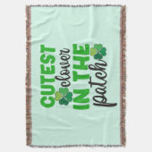 Cutest Clover in The Patch-61106 スローブランケット (正面縦)