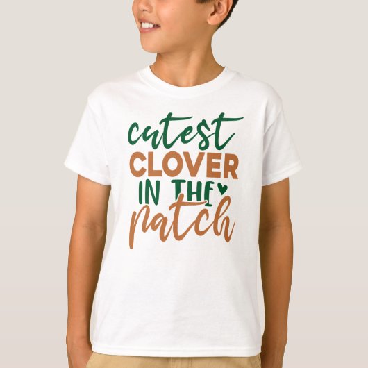 Cutest Clover in The Patch St Patrick's-60863 Tシャツ (正面)