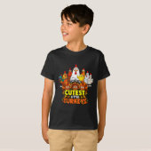 Cutest Little Turkeys Funny Thanksgiving Teacher D Tシャツ (正面フル)