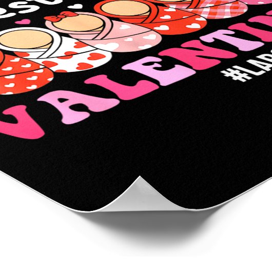 Cutest Little Valentines Labor &amp; Delivery Vale ポスター (角)