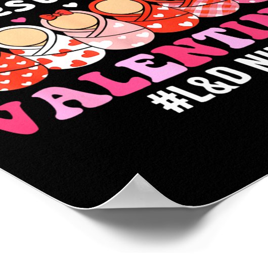 Cutest Little Valentines Labor & Delivery Vale ポスター (角)