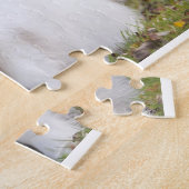 Cutest Paws Ever Modern Cute Pet Dog Photo Collage ジグソーパズル (側面)