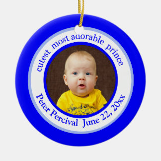 Cutest Prince写真魅力的オーナメント セラミックオーナメント
