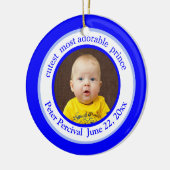 Cutest Prince写真魅力的オーナメント セラミックオーナメント (左)