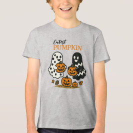 Cutest Pumpkin Ghosts トライブレンドＴシャツ