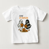 Cutest Pumpkin Ghosts ベビーTシャツ (正面)