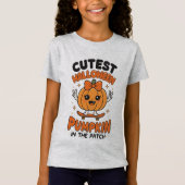 Cutest Pumpkin in the Patch – Cute Halloween Tシャツ (正面)