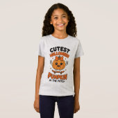 Cutest Pumpkin in the Patch – Cute Halloween  Tシャツ (正面フル)