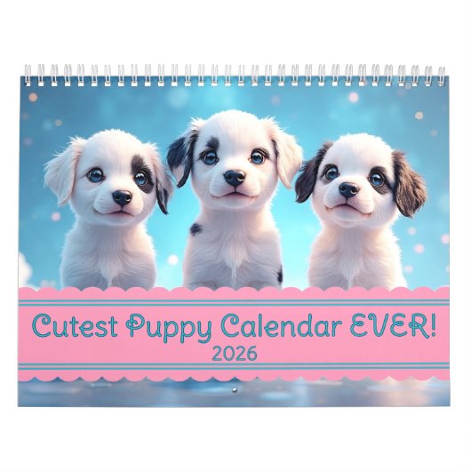 Cutest Puppy Calendar EVER! カレンダー (カバー)