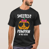 Cutest Sweetest Pumpkin In The Patch Halloween Tod Tシャツ (正面)