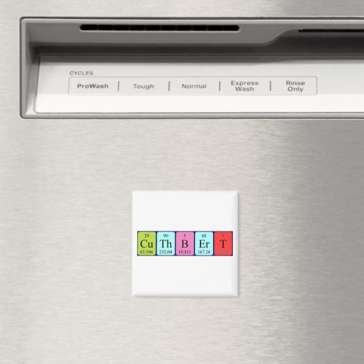 Cuthbert周期表名磁石 マグネット (インサイチュ (食洗機))