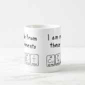 Cuthbert定期的なテーブル名mug コーヒーマグカップ (中央)