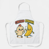 CUTIE CHICKEN BANANA エプロン (正面)