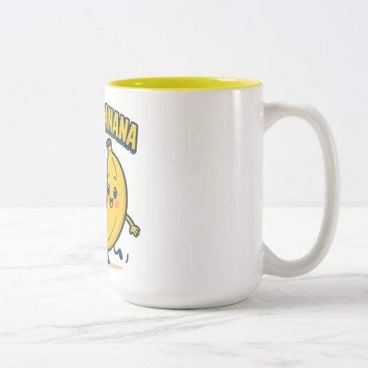 CUTIE CHICKEN BANANA! ツートーンマグカップ (右)
