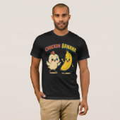 CUTIE CHICKEN BANANA! Tシャツ (正面フル)
