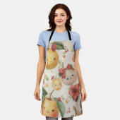Cutie Fruitie Apron エプロン (着用した状態)