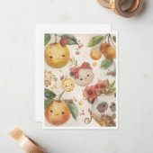 Cutie Fruitie Flat Note Card ノートカード (正面/裏面インサイチュ)