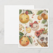 Cutie Fruitie Flat Note Card ノートカード (正面/裏面)