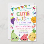 Cutie Frutti Birthday Invitation 招待状 (正面)