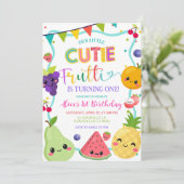 Cutie Frutti Birthday Invitation 招待状 (スタンド正面)