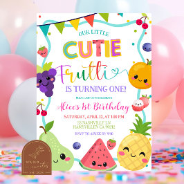 Cutie Frutti Birthday Invitation 招待状