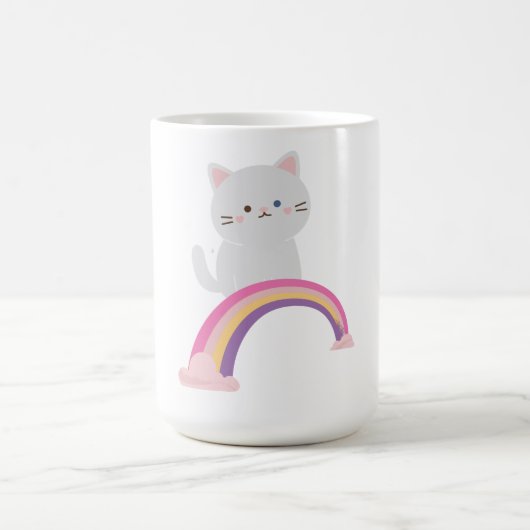 Cutie Kitten Cat コーヒーマグカップ (中央)