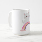 Cutie Kitten Cat コーヒーマグカップ (正面左)
