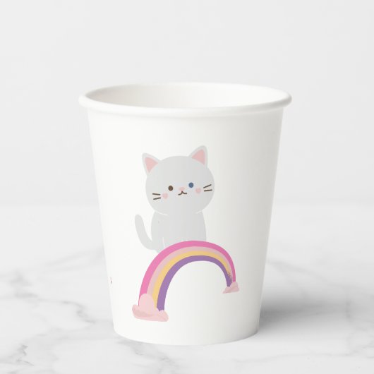 Cutie Kitten Cat                    紙コップ (正面)