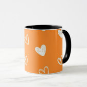 Cutie on Duty Pillow | Cute Baby Tiger Design マグカップ (正面右)