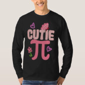 Cutie Pi Day  Cute Nerd Geek Pretty Math Butterfly Tシャツ (正面)