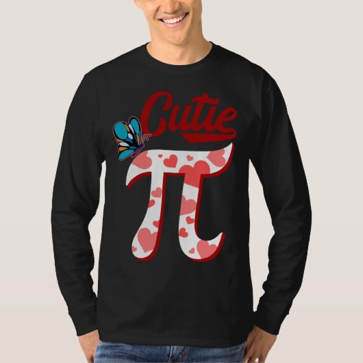 Cutie Pi Day Math for Teachers Men Women Kids Tシャツ (正面)