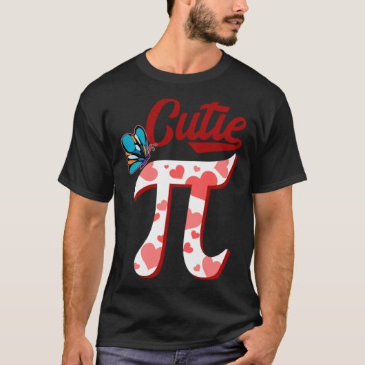 Cutie Pi Day Math  for Teachers Men Women Kids Tシャツ (正面)