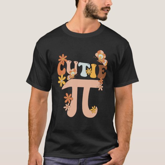 Cutie Pi  Pi Day Math Girls Kids Women Toddler Tea Tシャツ (正面)