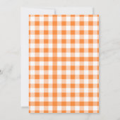  Cutie Pie Baby Shower 招待状 (裏面)