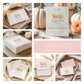 Cutie Pie Books for Baby Card – Fall Baby Shower I エンクロージャーカード