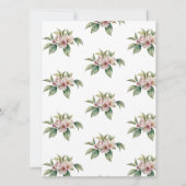 Cutie Pie | Fall Autumn Baby Shower 招待状 (裏面)