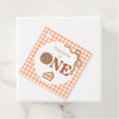 Cutie Pie Pumpkin 1st Birthday Thank You フェイバータグ (インサイチュ)