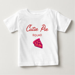Cutie Pie Squad Valentine ベビーTシャツ