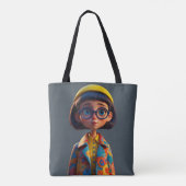 Cutie Pie Stylish Tote Bag  トートバッグ (裏面)