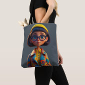 Cutie Pie Stylish Tote Bag  トートバッグ (クローズアップ)