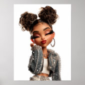 Cutie Print, Value Poster Paper (Semi-Gloss) ポスター (正面)