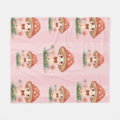 Cutie Roomie Fleece Blanket フリースブランケット (正面(横))