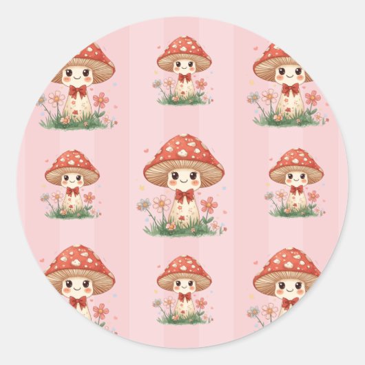 Cutie Roomie Sticker ラウンドシール (正面)