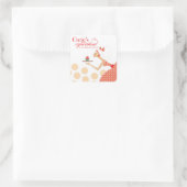 Cutie's Cupcakes – お菓子デザート スクエアシール (バッグ)