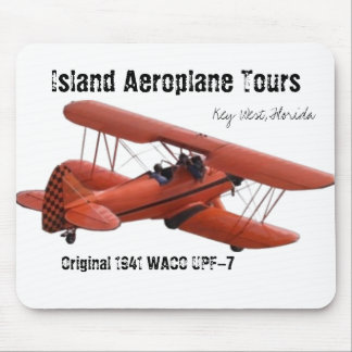 cutoutbiplane、島の飛行機旅行、Key West… マウスパッド