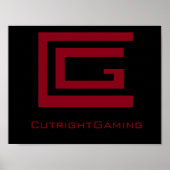 CutrightGamingポスター ポスター (正面)